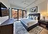 Master Suite with private patio and king bed