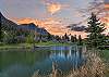 Sunsets are stunning at Tamarron Resort!