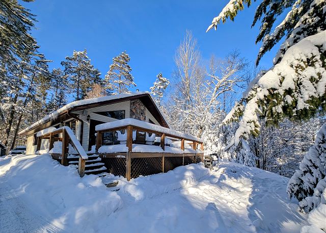 Lakefront Bliss | Dock, Game Room, Sauna & Hot Tub | Tall Pines Lodge 2