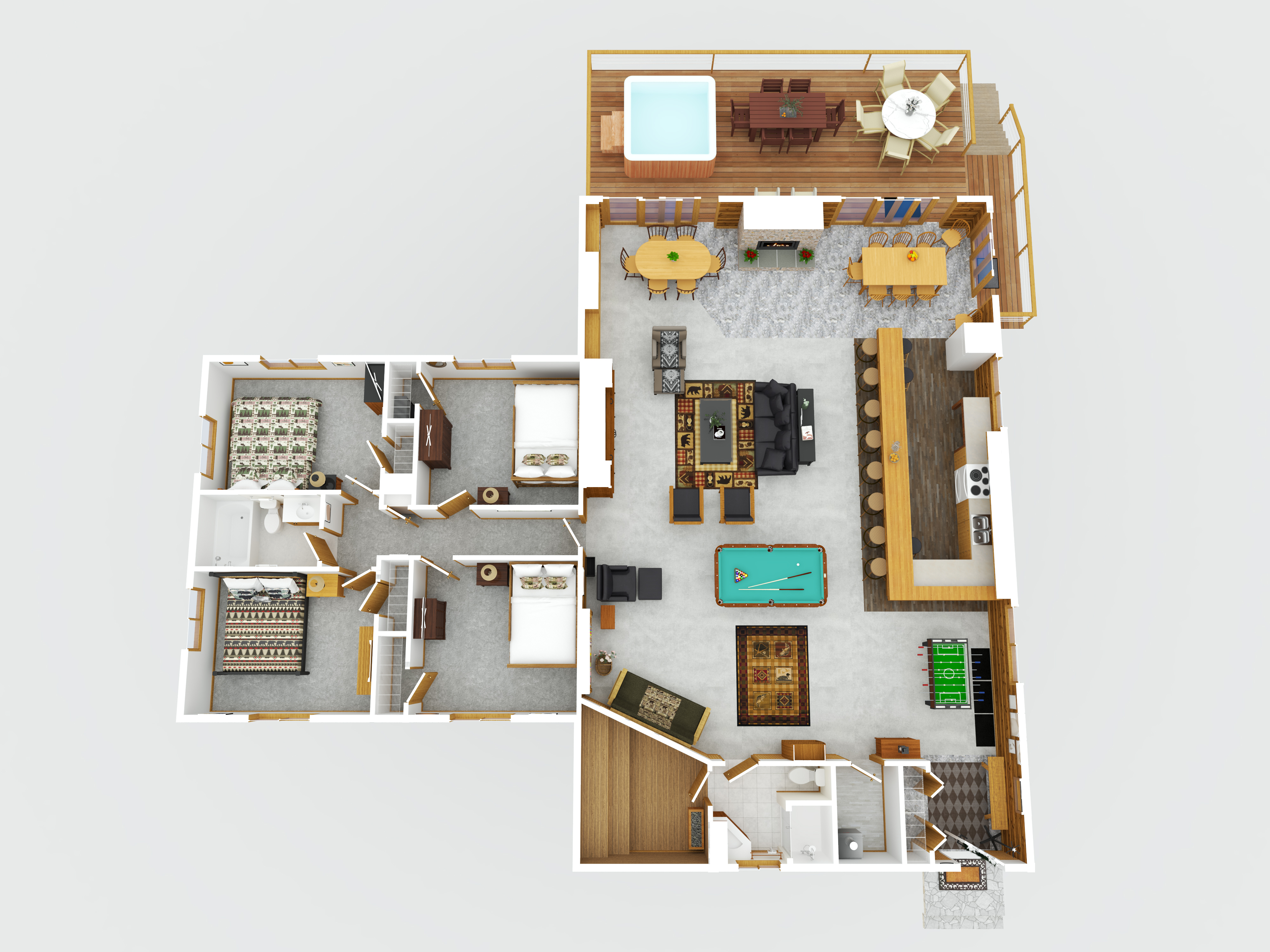 Lakefront Bliss | Dock, Game Room, Sauna & Hot Tub | Tall Pines Lodge | Photo 43