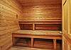 Sauna for extra relaxation!