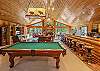 Pool Table, Large Bar Seating, Lots of Natural Light, Fireplace
