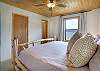 Main bedroom with king bed and ensuite bathroom