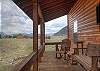Enjoy the beautiful mountain views as the sun rises each morning.