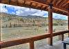 Our back porch is the perfect place to relax and unwind. 