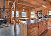 Open-concept living. 