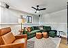 Plush seating in the living room 