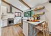 Prepare, dine, and entertain with ease in this stunning kitchen.