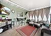 Sun room with Smart TV