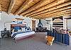 Peaceful nights and restful mornings start right here in the King Bedroom upstairs