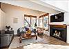 Cozy up in style- this living room is perfect for relaxation and gathering.
