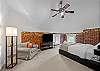 Relax and recharge in this cozy queen bedroom retreat.
