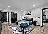 Relax and recharge in this cozy King bedroom retreat.
