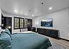Well-appointed King bedroom designed for a restful night’s sleep.
