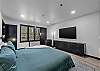 Bright and clean King bedroom, perfect for a comfortable stay.
