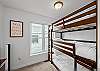 Three (3) twin beds