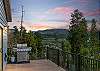 Sit back and relax on the balcony with mountain views