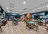 The clubhouse is stocked with endless activities - even Shuffleboard!