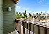 Private back deck 