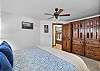 Unwind in this spacious king bedroom