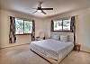 Unwind in this spacious king bedroom on the main level 