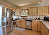 Whip up your favorite meals in this beautifully designed kitchen
