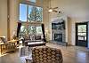 Cozy up in style- this living room is perfect for relaxation and gathering.
