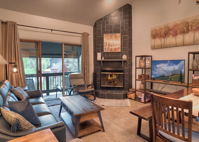 New Listing! Prime Location | Shared Hot Tub | Deck | Mtn Views | Dogs OK