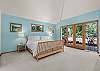 King bed w/ private patio 