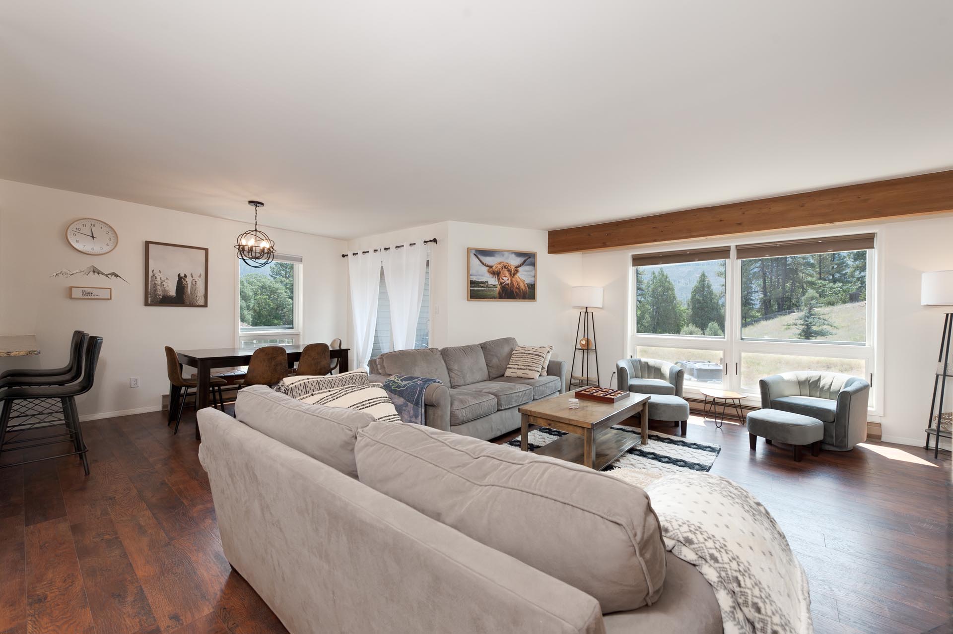 Main Living Space and Dining