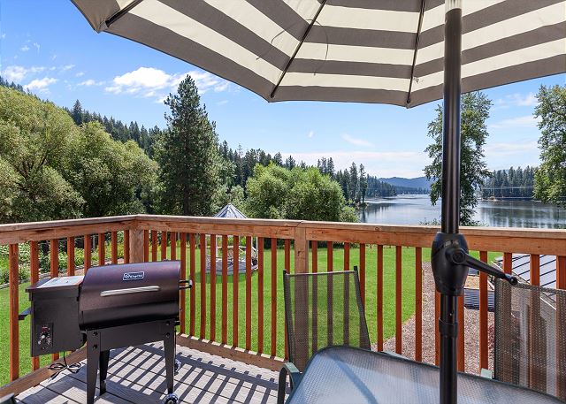 New Listing! Hayden Lake Guest Suite | Private Balcony & Lake Views