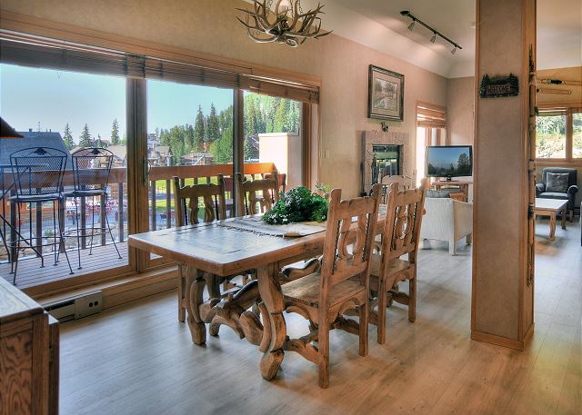 Updated Village Center Ski In/Out Condo with Slope Views and 2 Decks