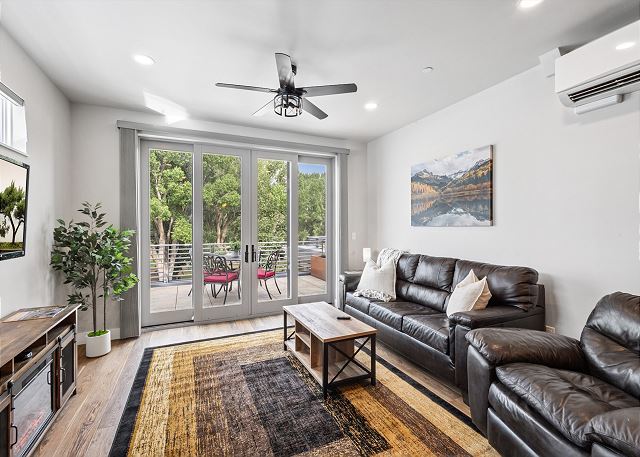 New Listing! Iconic Firehouse Penthouse | Steps to Dining & Downtown Ridgway 7