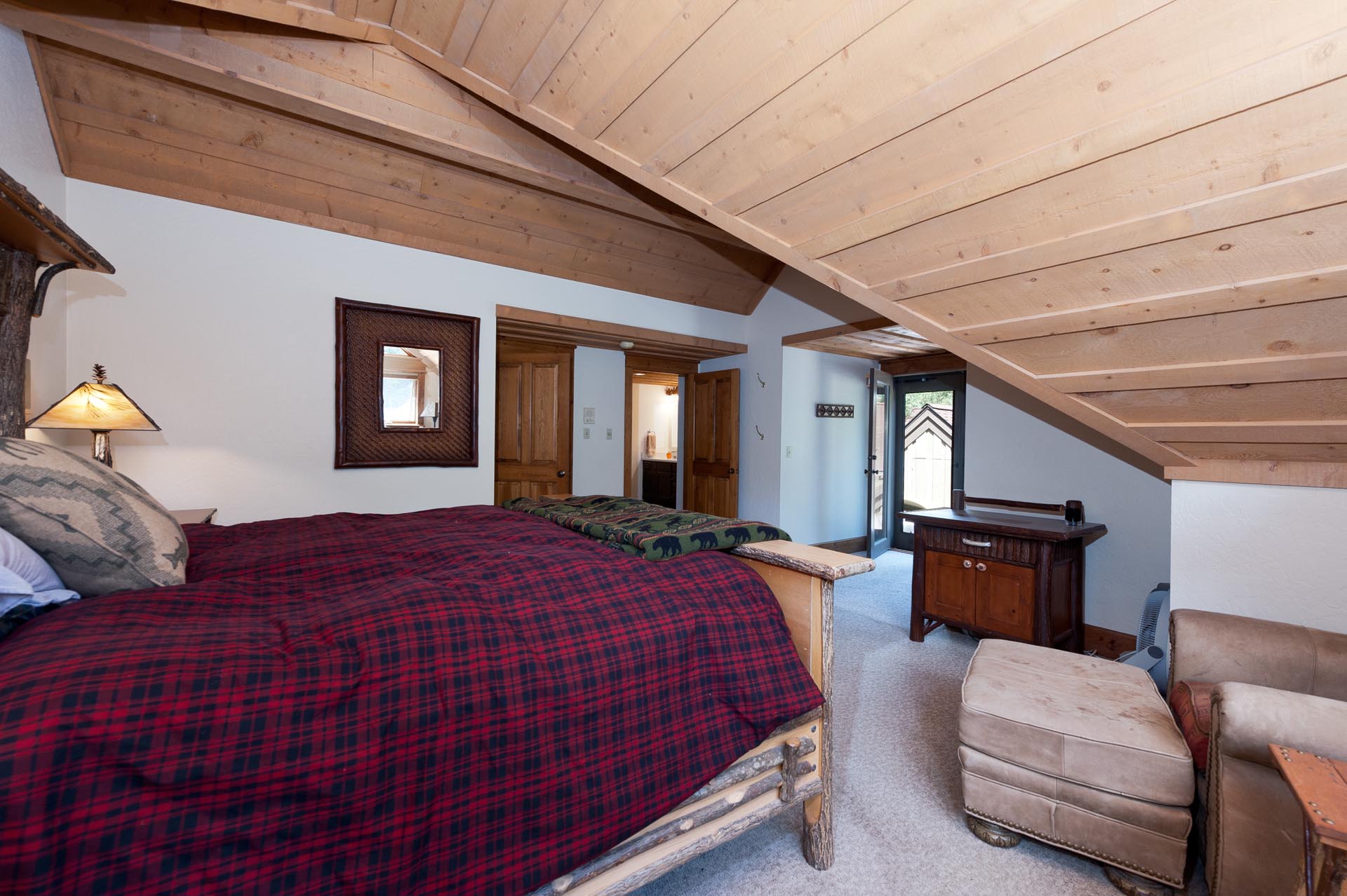 Master Bedroom - King and Deck (2nd Floor)