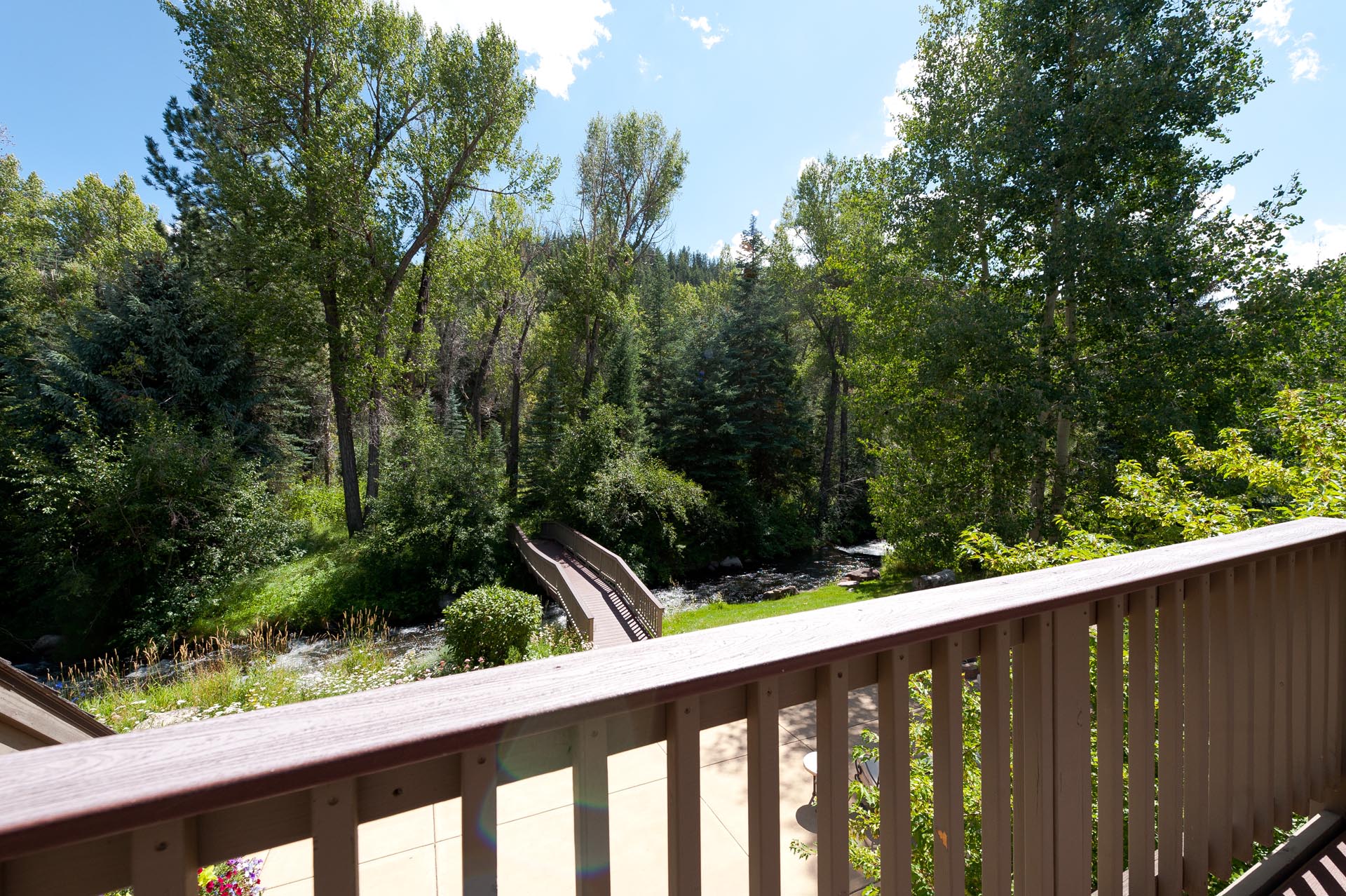 Deck off the 4th Bedroom