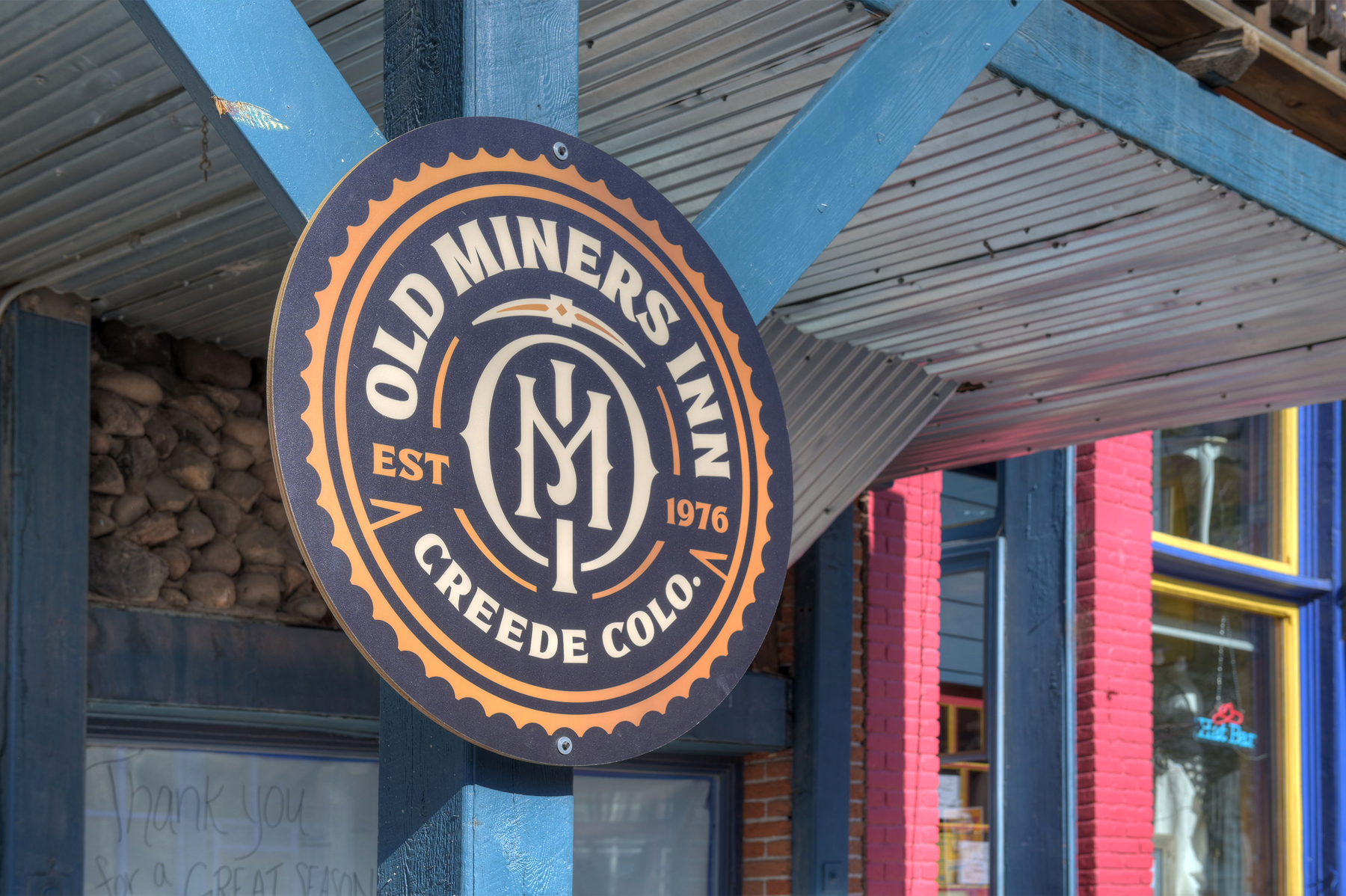 The OMI Lofts are perched above the Old Miners Inn Pizza Place.