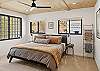 Upstairs loft King bedroom 