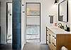 Clean and fresh walk-in shower