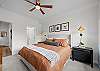 Peaceful nights and restful mornings start right here in the King Bedroom
