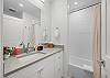 Full bathroom with a tub/shower combo