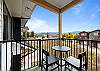 Mountain views from the balcony 