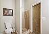 Upstairs third bedroom with walk-in shower