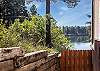 Outdoor patio views of Pagosa Lake