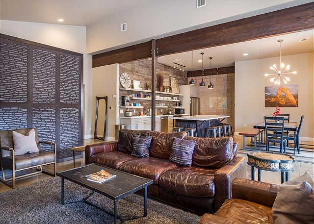 New Listing! Stroll to Downtown Moab | Hot Tub + BBQ Grill | Pet Friendly 4