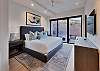 King room downstairs with private patio and attached bathroom/wetroom