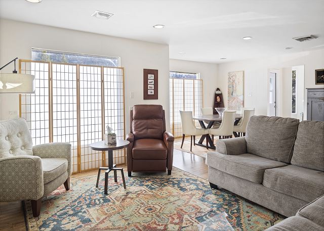 New Listing! Alpenglow Views | Walk to Main St | Fireplace 7