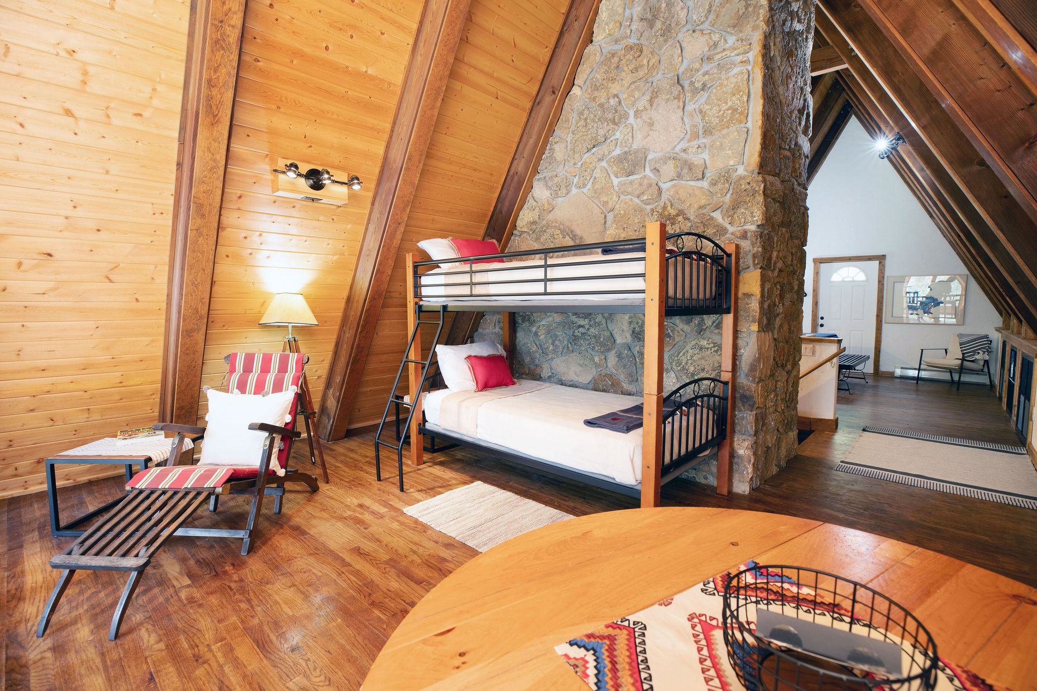 Twin over twin bunk bed in bedroom #3