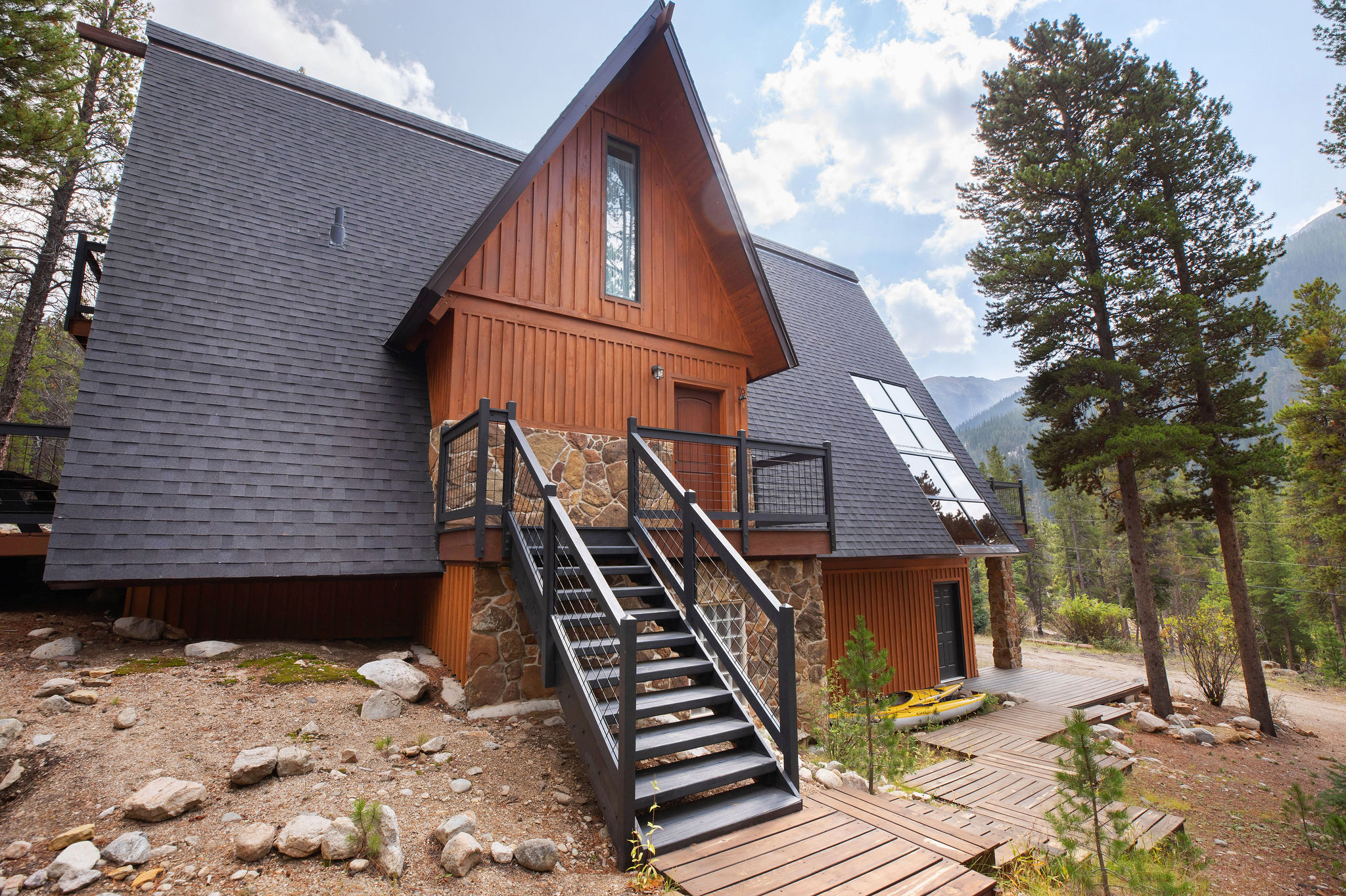 Please note - stairs are required to access the front door