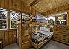 Two (2) Twin-over-Full Bunk Beds (2 Twin + 2 Full Beds) located on the 2nd level - perfect for kids