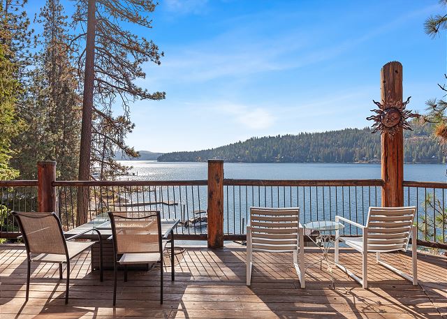 New Listing! The Ultimate CDA Lakehouse | Views, Private Dock & Decks 2